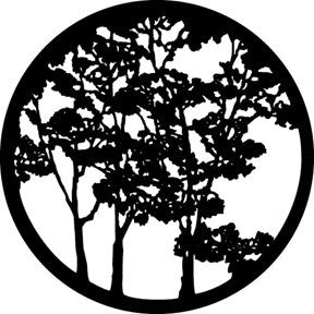 G219 Trees - Rosco Standard Steel Gobo