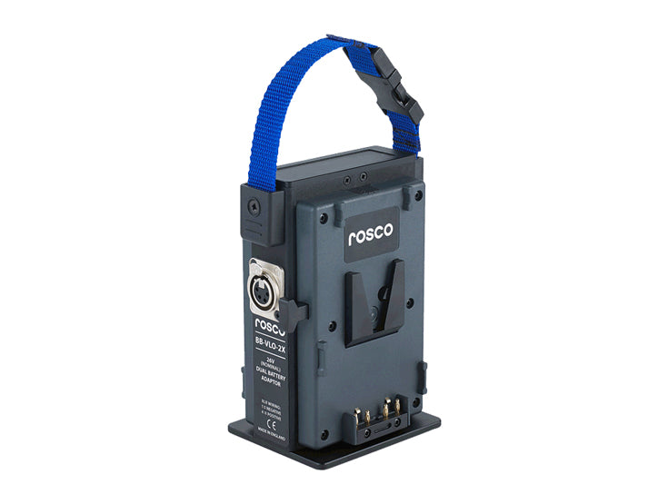 Rosco DMG Lumiere Double V-Lock Battery Mount (for MINI and SL1)