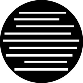 G391 Lines - Rosco GAM Standard Steel Gobo