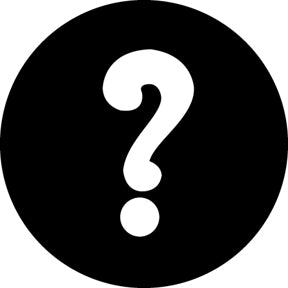 G393 Question Mark - Rosco GAM Standard Steel Gobo