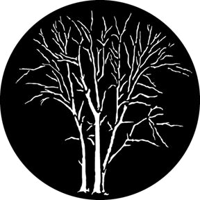 G528 Winter Trees B - Rosco GAM Standard Steel Gobo