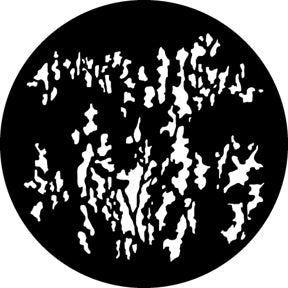 G577 Foliage Breakup 1 - Rosco GAM Standard Steel Gobo