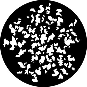 G579 Foliage Breakup 3 - Rosco GAM Standard Steel Gobo