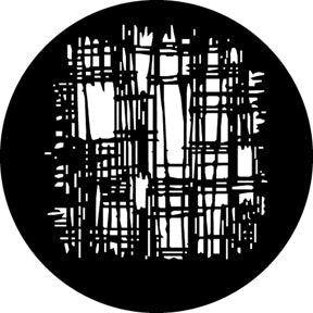 G630 Homespun 2 - Rosco Standard Steel Gobo GAM