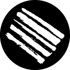 G647 Wide Shafts - Rosco GAM Standard Steel Gobo