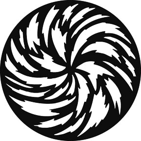 G707 Twister XL - Rosco GAM Standard Steel Gobo