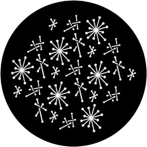 71002 50's Breakup 2 - Rosco Standard Steel Gobo