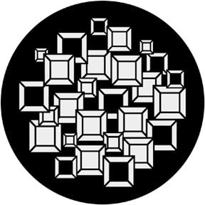 71009 Chocolate Squares - Rosco Standard Steel Gobo