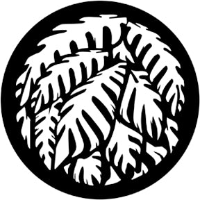 71032 Jungle Palms Rosco Stainless Steel Gobo