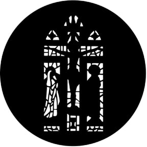 73613 Stained Glass Comp-blue Rosco Stainless Steel Gobo