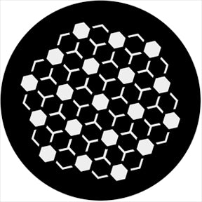 74007 Symmetric 7 - Rosco Standard Steel Gobo