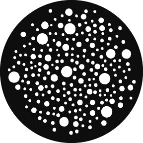 G746 Lotsadots - Rosco GAM Standard Steel Gobo