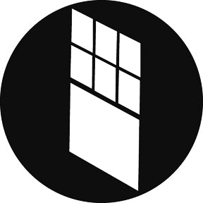 G774 Office Window 11 - Rosco GAM Standard Steel Gobo