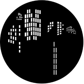 77824 Nightlights 3 - Rosco Standard Steel Gobo