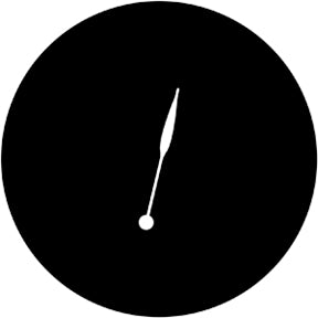 77922 Minute Hand - Rosco Standard Steel Gobo