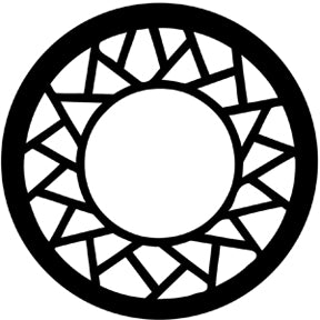 78200 Sun Circle - Rosco Standard Steel Gobo