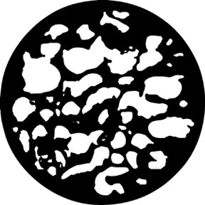 78223 Leaf Blobs - Rosco Standard Steel Gobo