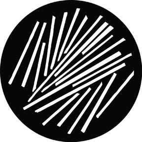78245 Misdirection Rosco Stainless Steel Gobo
