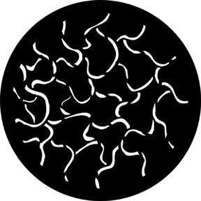 78252 Squirms - Rosco Standard Steel Gobo