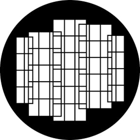 78496 Window Collage 1 - Rosco Standard Steel Gobo