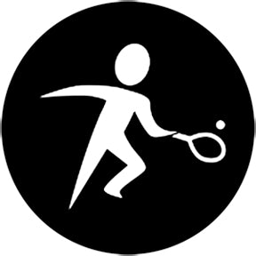 78509 Tennis - Rosco Standard Steel Gobo