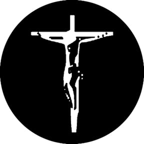 78518 Suffering Cross - Rosco Standard Steel Gobo