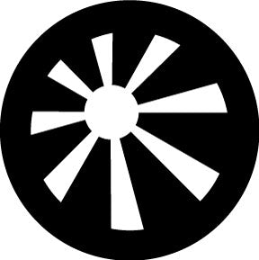 78593 Off-Set Inverse - Rosco Standard Steel Gobo