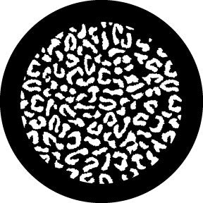 78620 Cheetah Breakup - Rosco Standard Steel Gobo