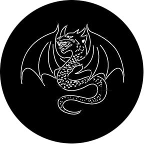 78634 Dragon Tatoo - Rosco Standard Steel Gobo