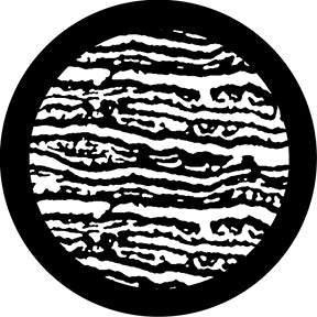 78643 Sand Trails Rosco Stainless Steel Gobo