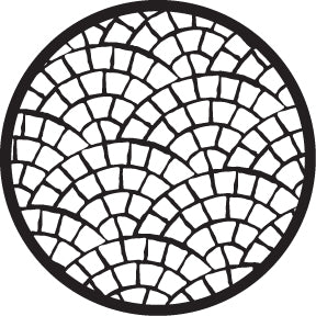 78759 Fan Tiles 2 - Rosco Standard Steel Gobo