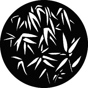 G788 Large Bamboo Leaves - Rosco GAM Standard Steel Gobo