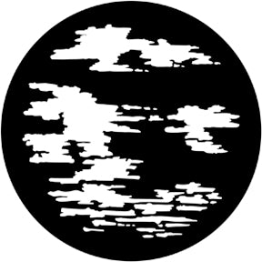 79065 Cloud 15 Rosco Stainless Steel Gobo