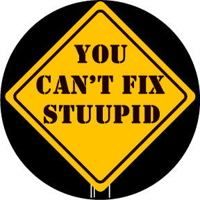 83100 You Can't Fix Stupid - Rosco Colour Glass Gobo