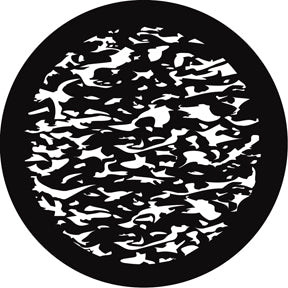 G866 Ripples 2 - Rosco GAM Standard Steel Gobo