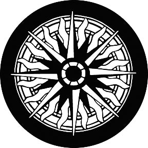 G892 Sundial - Rosco GAM Standard Steel Gobo