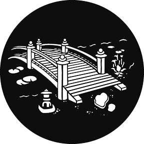 G896 Japanese Garden - Rosco GAM Standard Steel Gobo