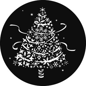 G912 Snow Tree - Rosco GAM Standard Steel Gobo