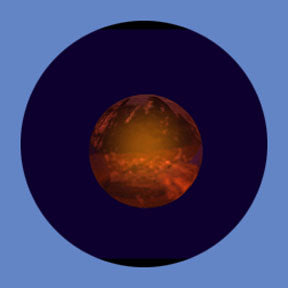 P1613 Celestial 1613 - Rosco Plastic Gobo
