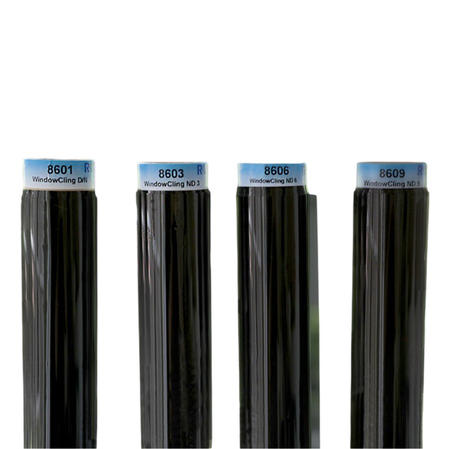 #8606 Rosco Window Cling ND6 - Easy To Apply Window Control Filter
