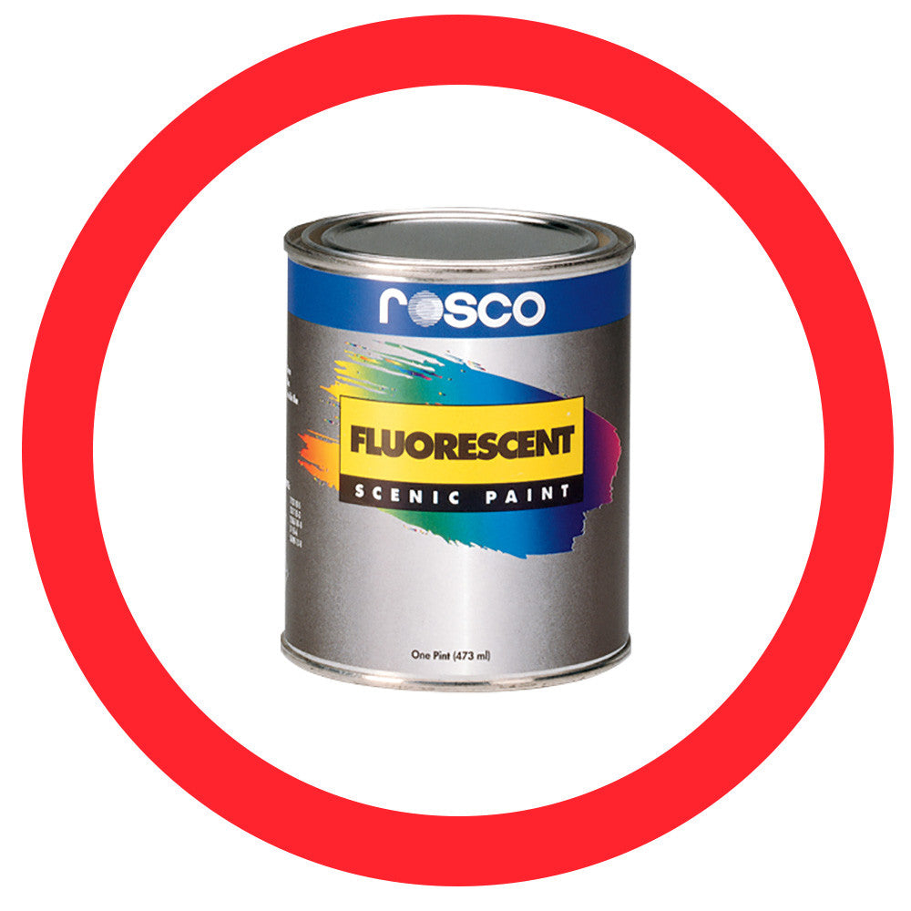 5780 Rosco Fluoresent UV Paint - Red