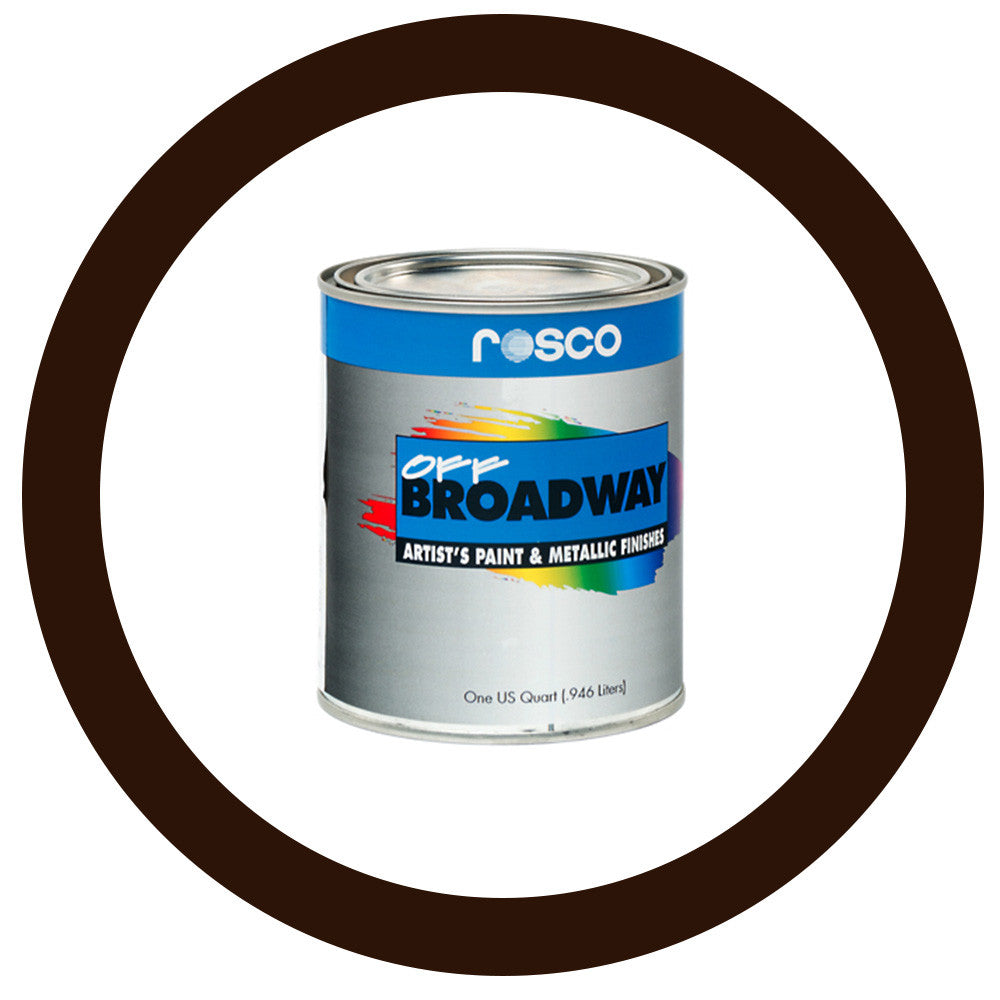 Rosco Off Broadway Scenic Paint - Burnt Umber (5354)