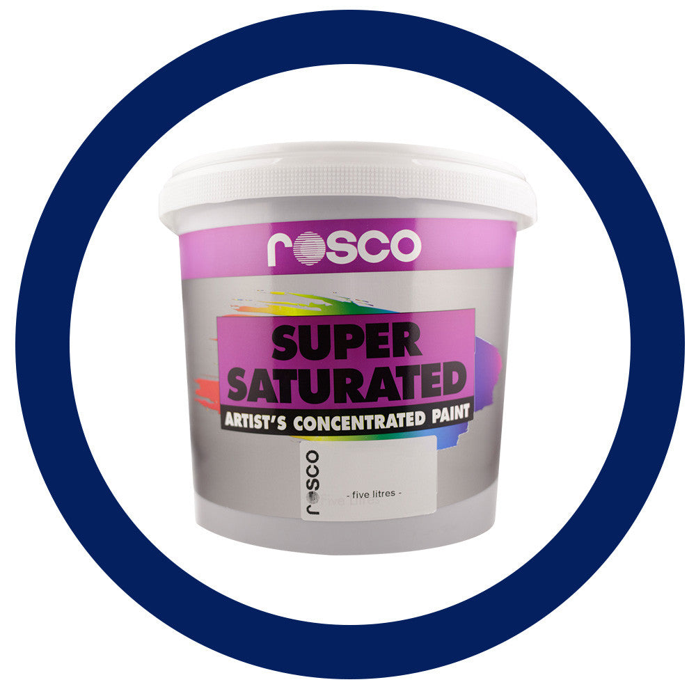 5991 Rosco Supersat Acrylic Paint - Navy Blue