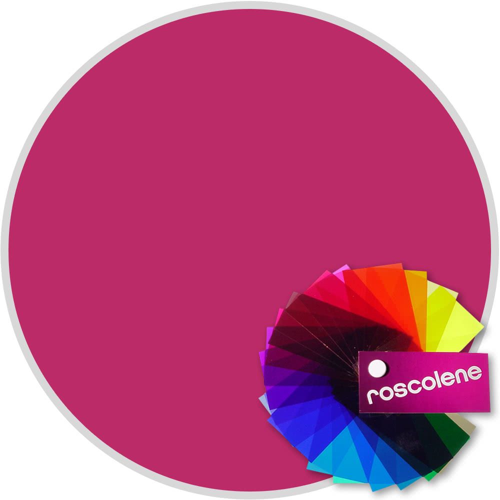 837 Rosco Roscolene - Medium Magenta