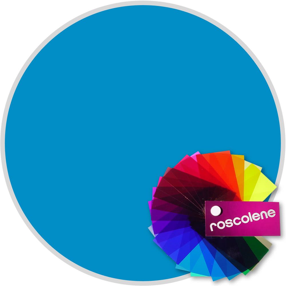 859 Rosco Roscolene Sheet - Green Blue (Moonlight)