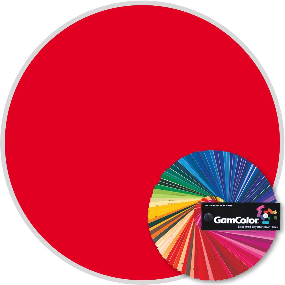 G245 Rosco Gamcolor® - Light Red Jr
