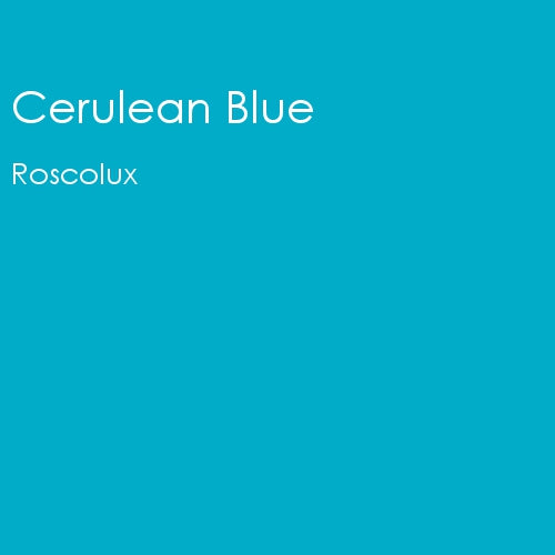 R375 Rosco Roscolux Supergel -  Cerulean Blue