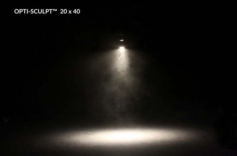 Rosco OPTI SCULPT™ Light Shaping Lens - 20° x 40° 5-Piece Kit (19 cm x 19 cm)