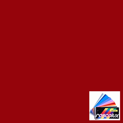 R27 Rosco Roscolux Supergel - Med Red