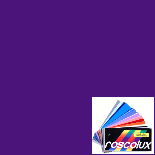 R2009 Rosco Cinegel Roscolux Storaro Violet